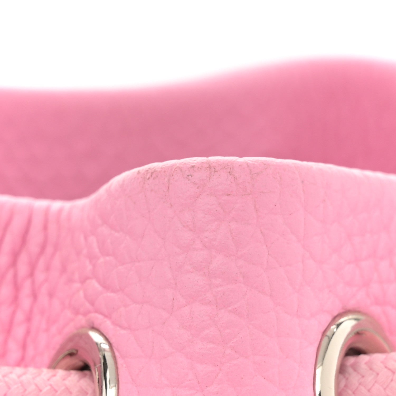 Marc Jacobs Grained Calfskin The Mini Bucket Bag Fluro Candy Pink 11 of 14