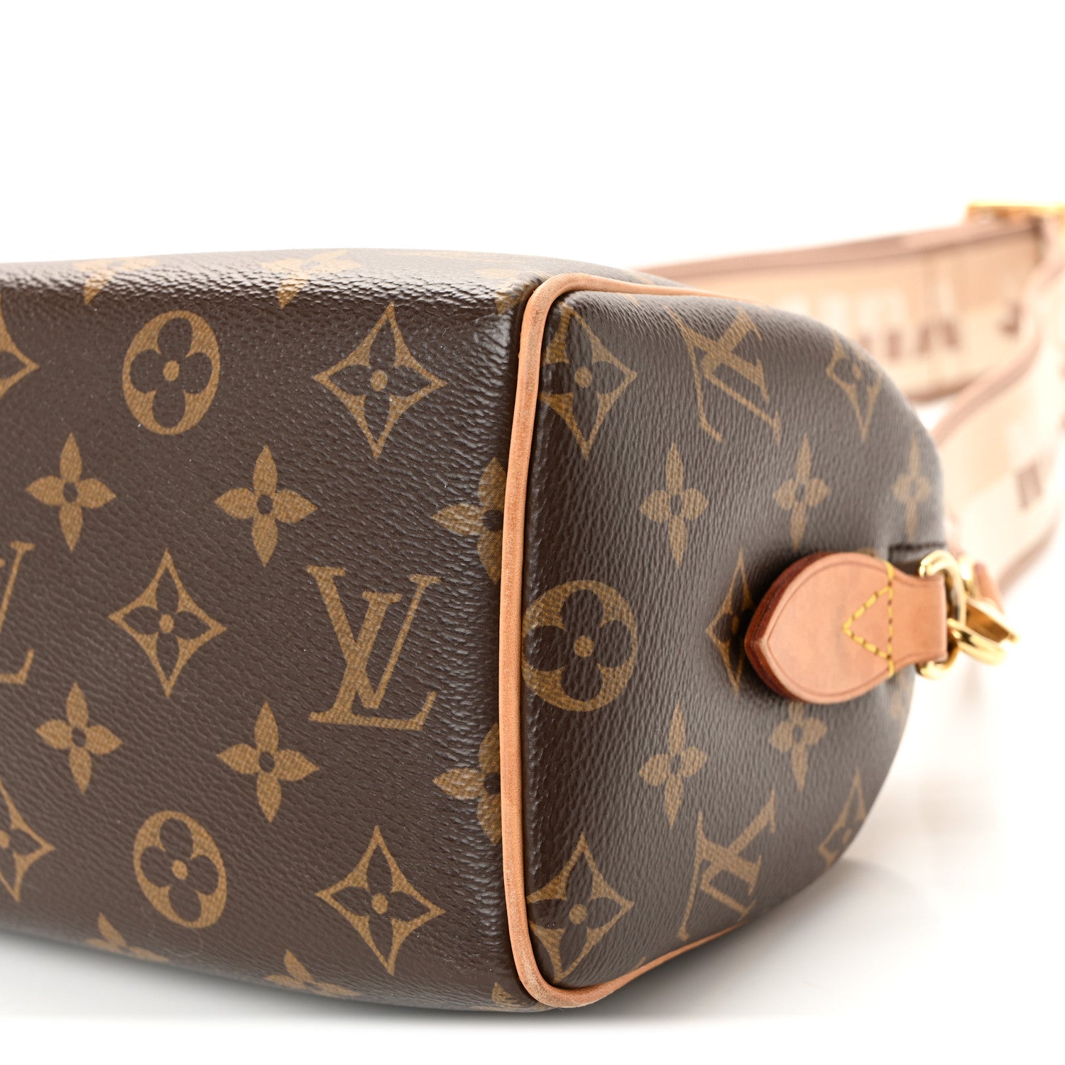 Louis Vuitton Monogram Speedy Bandouliere 20 Beige 9 of 12