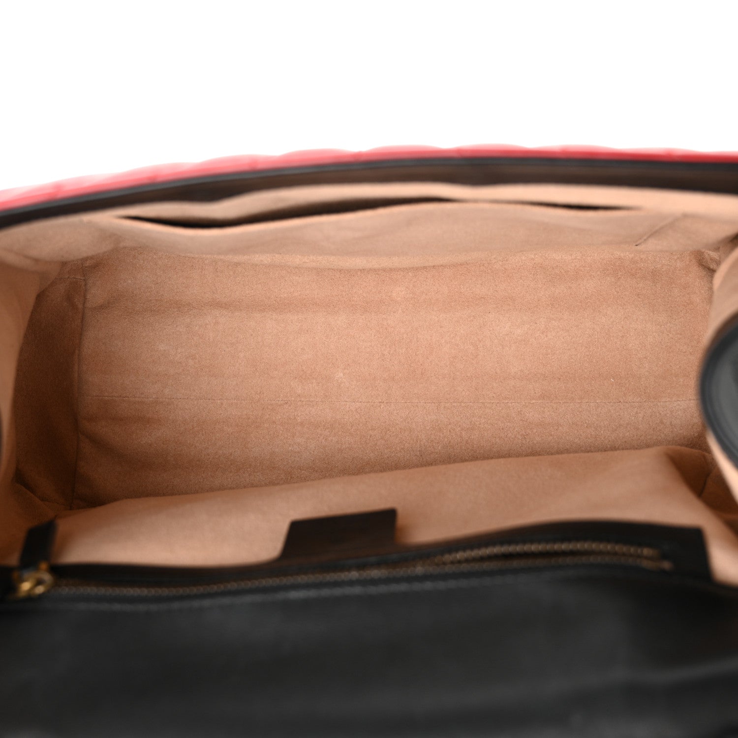 Gucci Calfskin Bamboo Trapuntata Queen Margaret Top Handle Bag Blue Agata Hibiscus Red Mystic White Sugar Pink 5 of 16