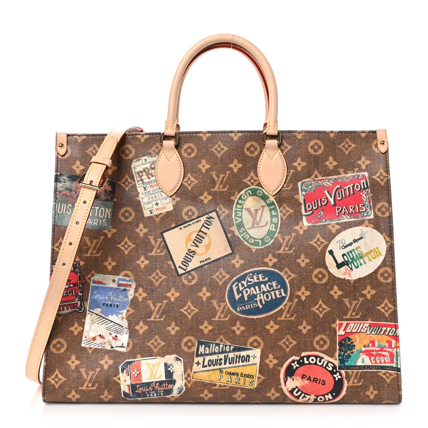 Louis Vuitton Monogram Flight Mode Onthego Voyage 1 of 10