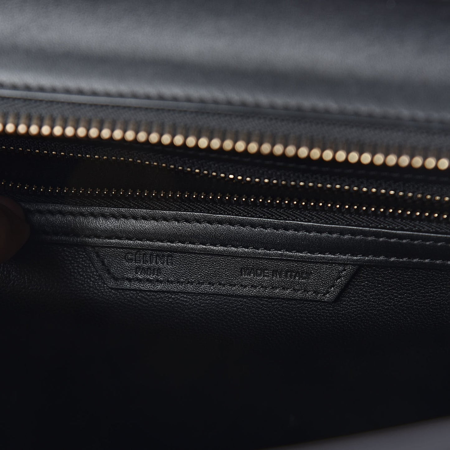 Smooth Calfskin Mini Luggage Black