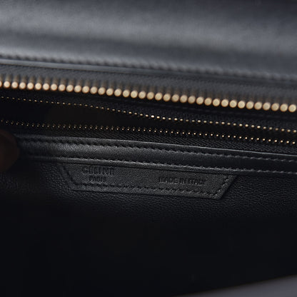 Celine Smooth Calfskin Mini Luggage Black 6 of 9
