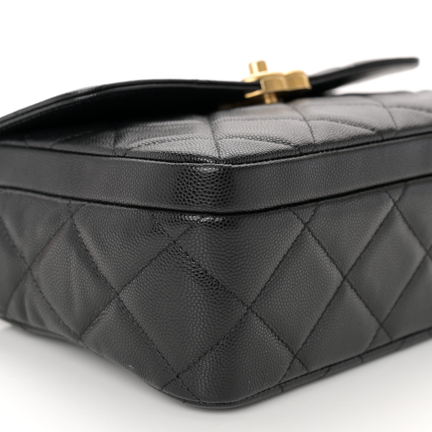 Chanel Shiny Caviar Quilted Small Flap Black 9 of 11
