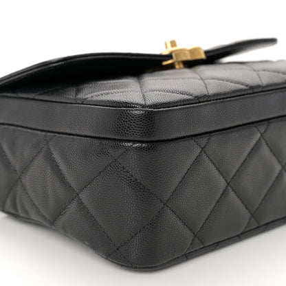 Chanel Shiny Caviar Quilted Small Flap Black 9 of 11