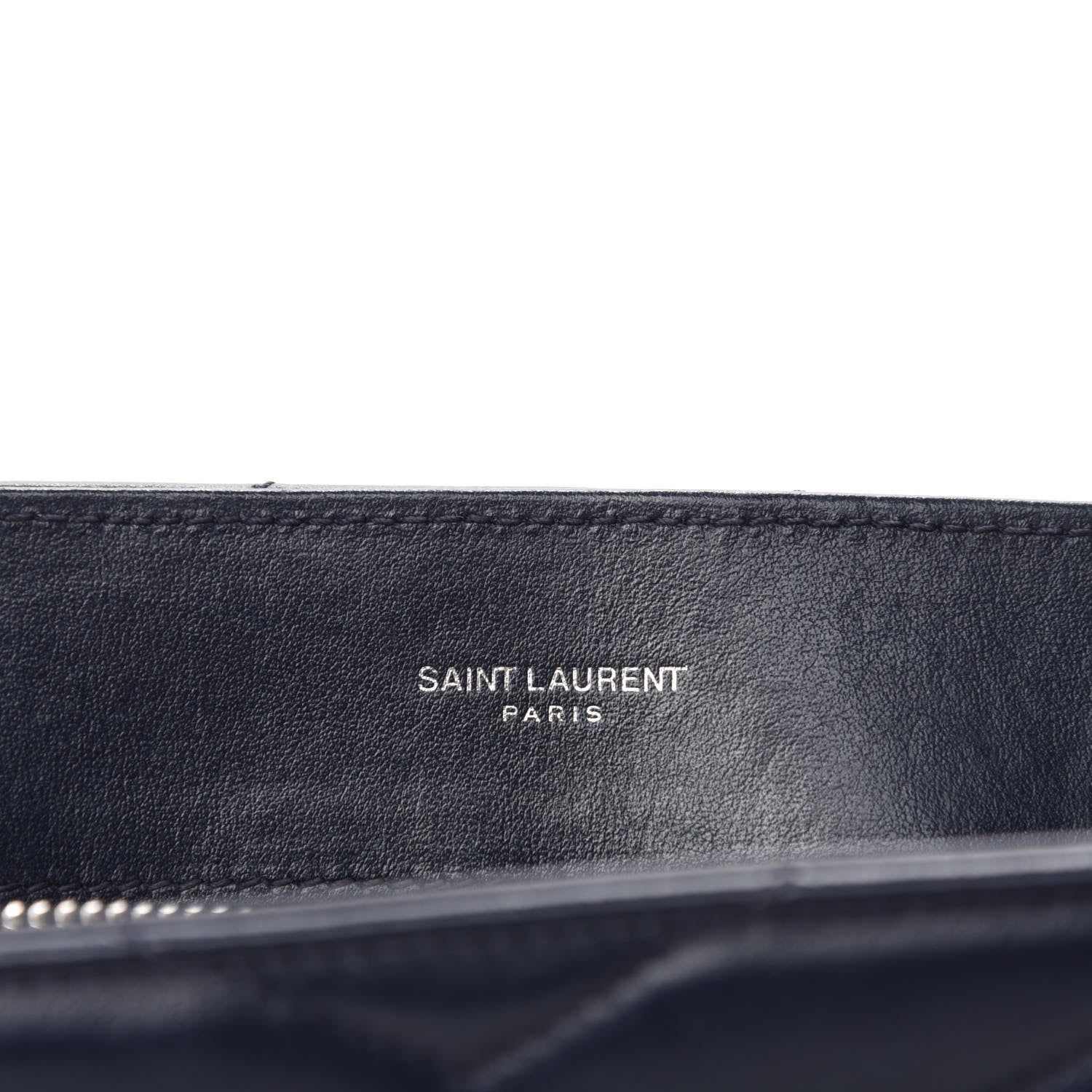 Saint Laurent Calfskin Y Quilted Monogram Medium Loulou Chain Satchel Medium Blue 9 of 11