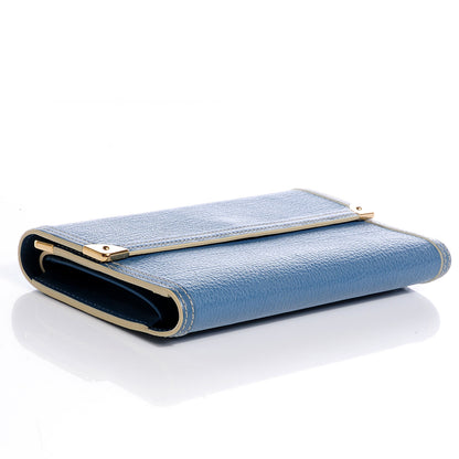 Louis Vuitton Suhali Porte Tresor International Wallet Blue 4 of 8