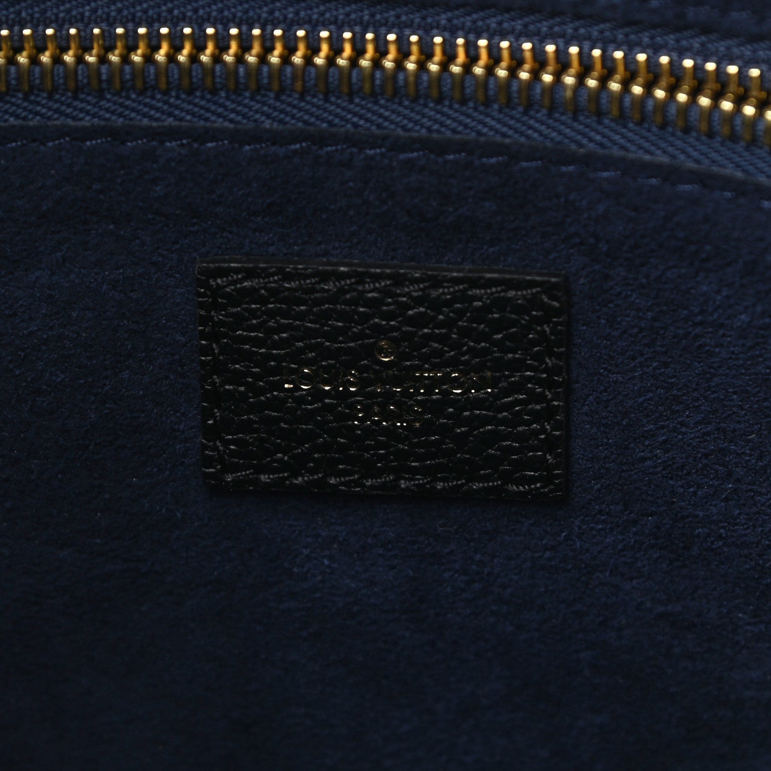 Louis Vuitton Empreinte Monogram Giant Neverfull MM Black 7 of 10