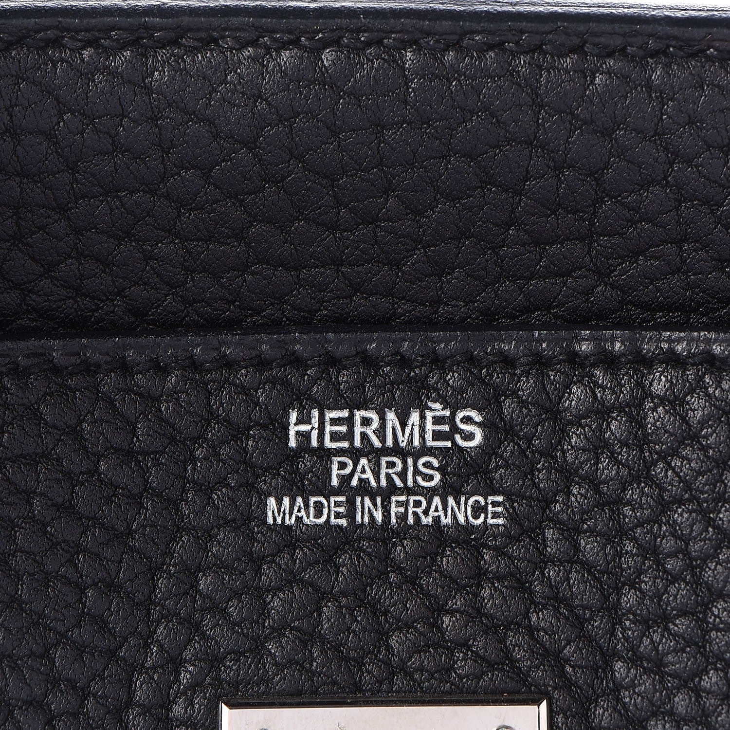 Hermes Fjord Birkin 35 Black 19 of 34
