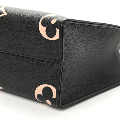Louis Vuitton Empreinte Monogram Giant Onthego PM Black Beige 6 of 10