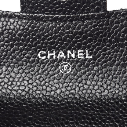 Chanel Caviar Quilted Flap Card Holder Black 6 of 11