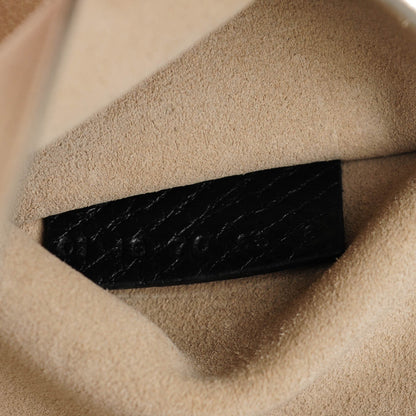 Chloe Grained Calfskin Lambskin Drew Shoulder Bag Black 7 of 7