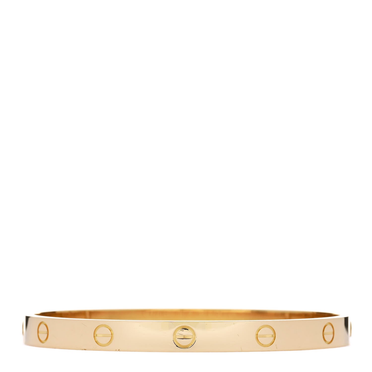 Cartier 18K Yellow Gold LOVE Bracelet 19 2 of 9