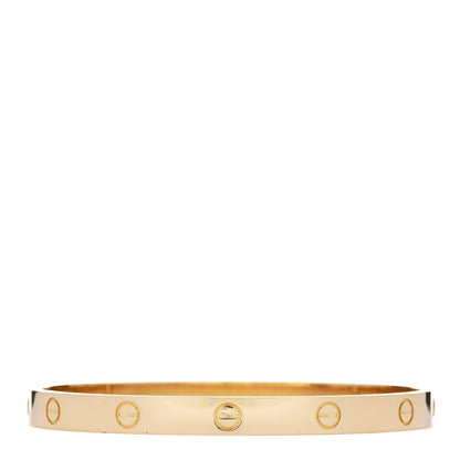 Cartier 18K Yellow Gold LOVE Bracelet 19 2 of 9