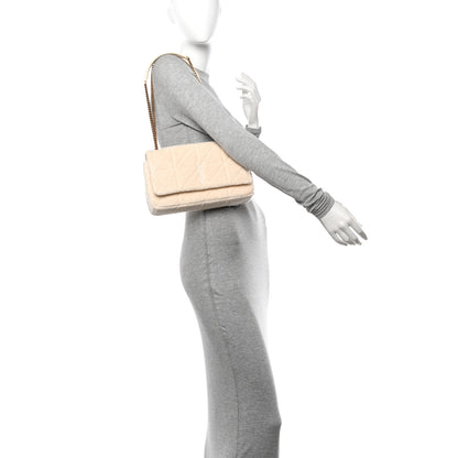 Saint Laurent Terry Patchwork Monogram Medium Jamie Tropical Sand 3 of 10