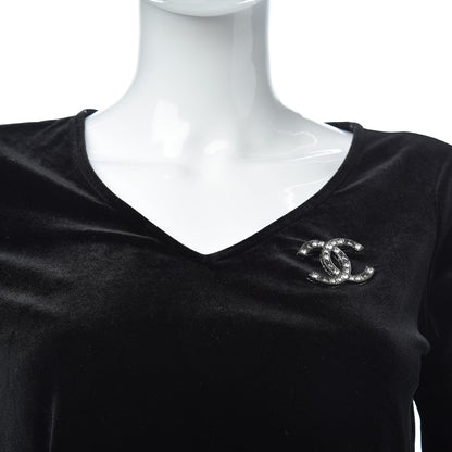 Chanel Ruthenium Crystal CC Star Brooch 2 of 5