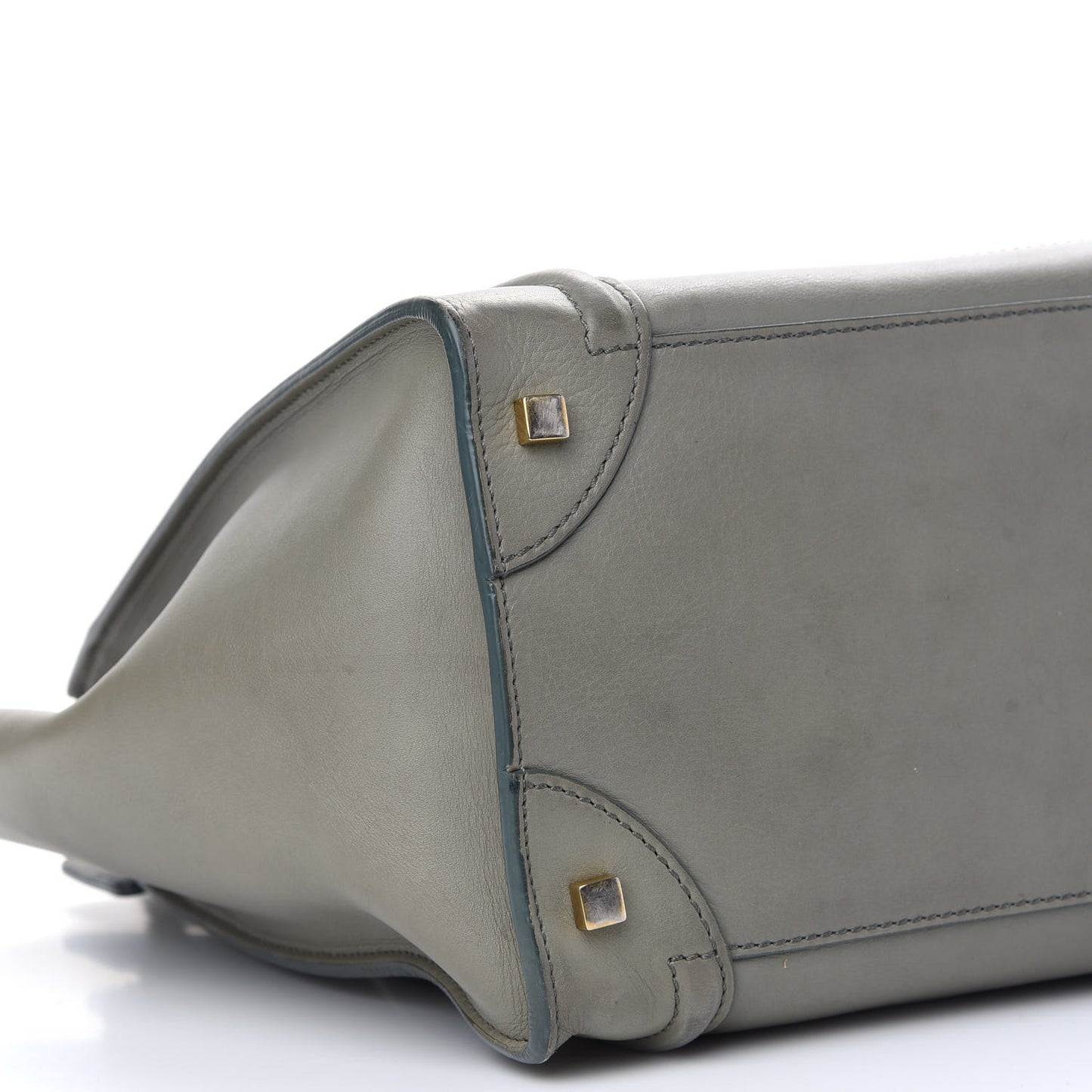 Smooth Calfskin Mini Luggage Grey