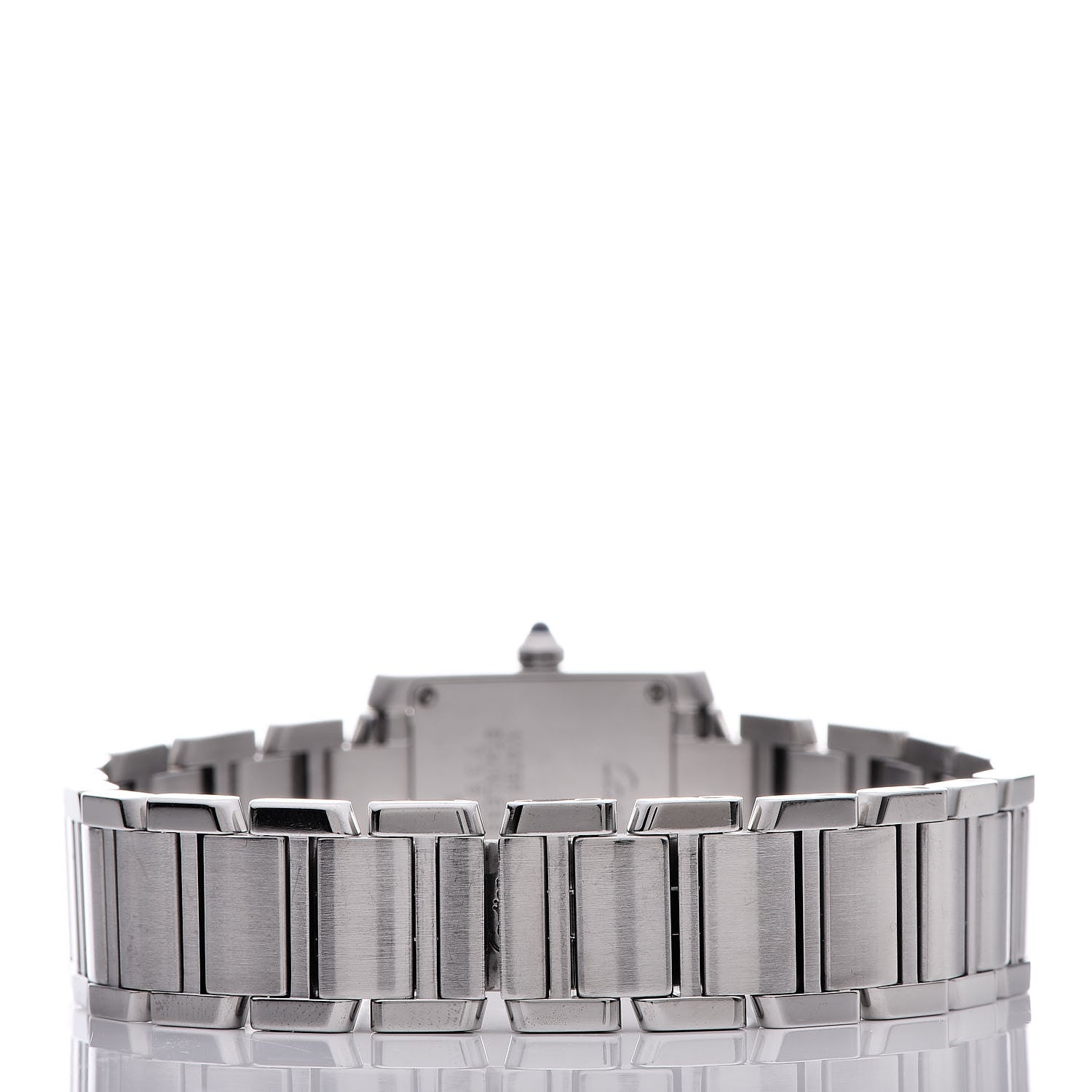 Cartier Stainless Steel 20mm Tank Francaise Quartz Watch 4 of 7