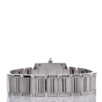 Cartier Stainless Steel 20mm Tank Francaise Quartz Watch 4 of 7