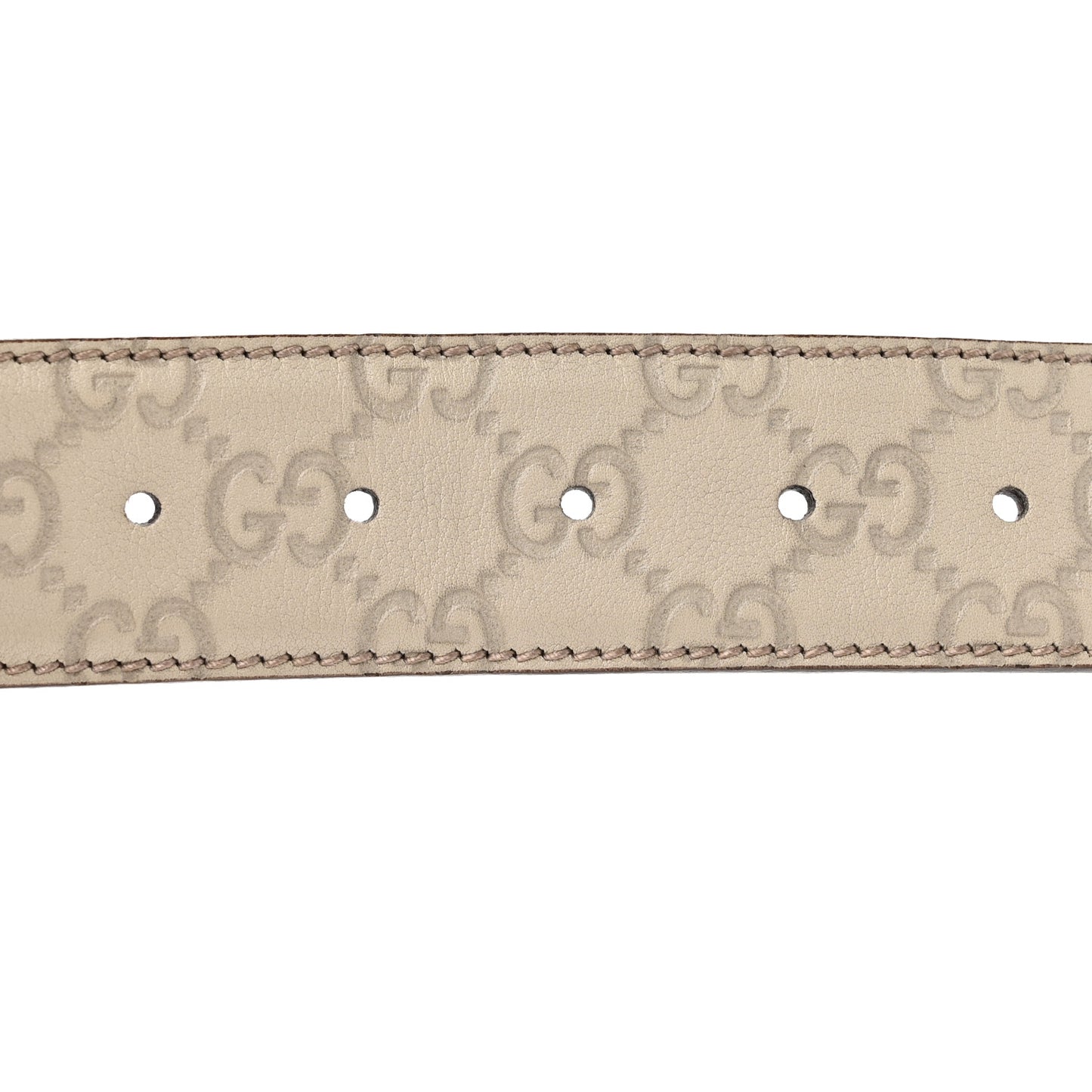 Guccissima Interlocking G 40mm Belt 85 34 Off White