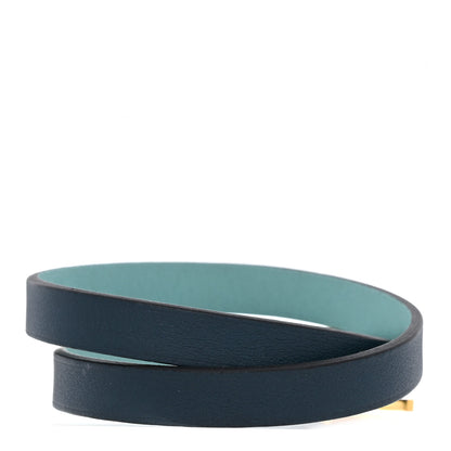 Hermes Swift Behapi Double Tour Bracelet XS Colvert Belu Atoll 3 of 8