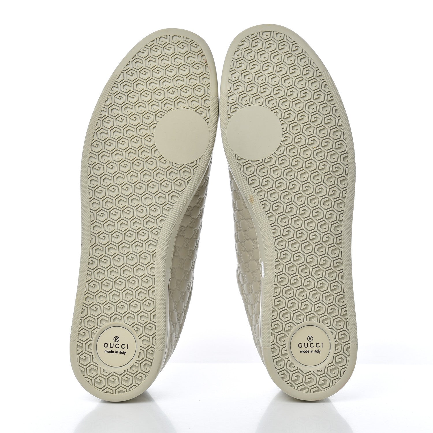Gucci Soft Microguccissima Womens Sneakers 38.5 Mystic White 5 of 16