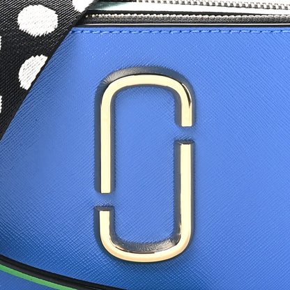 Marc Jacobs Saffiano Small Snapshot Camera Bag Brilliant Blue Multicolor 8 of 10