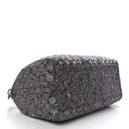 Louis Vuitton Wool Cotton Monogram Jacquard Embroidered LV Felt Keepall Bandouliere 50 Gris 3 of 10