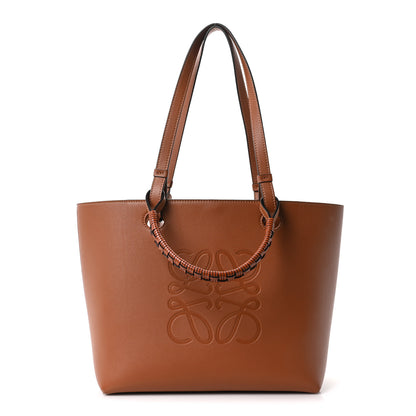 Loewe Smooth Calfskin Small Anagram Tote Tan 1 of 9