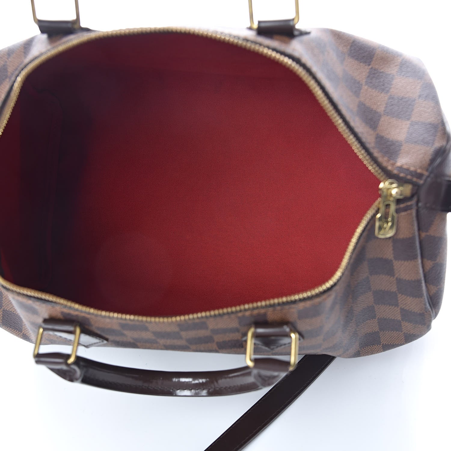 Louis Vuitton Damier Ebene Speedy Bandouliere 35 5 of 14