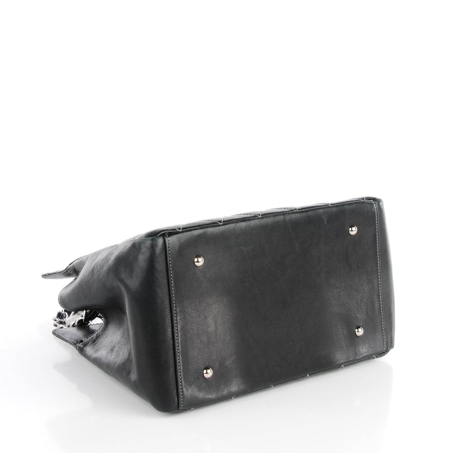 Lambskin Quilted Petit Timeless Tote PTT Black