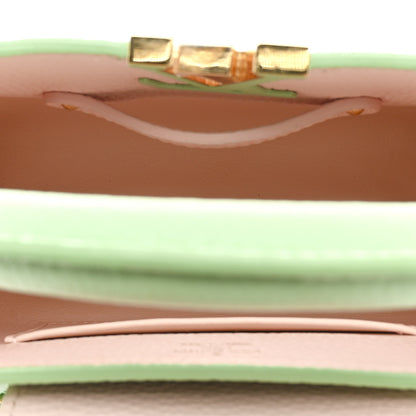 Louis Vuitton Taurillon Mini Capucines Vert Pomme 5 of 9