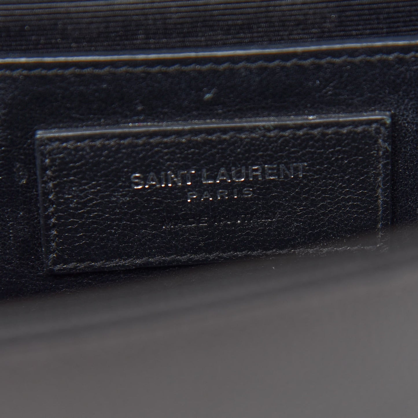 Grain De Poudre Medium Classic Monogram Kate Satchel Coal