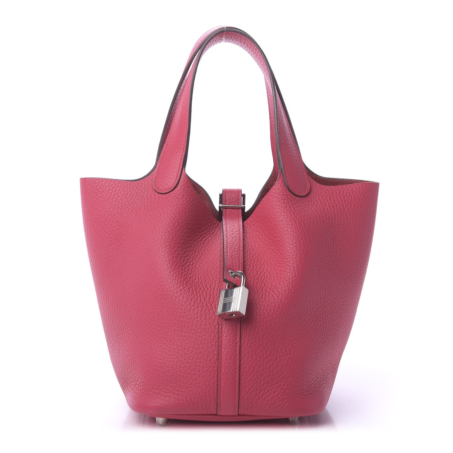 Hermes Taurillon Clemence Picotin Lock 18 PM Rose Extreme 1 of 10