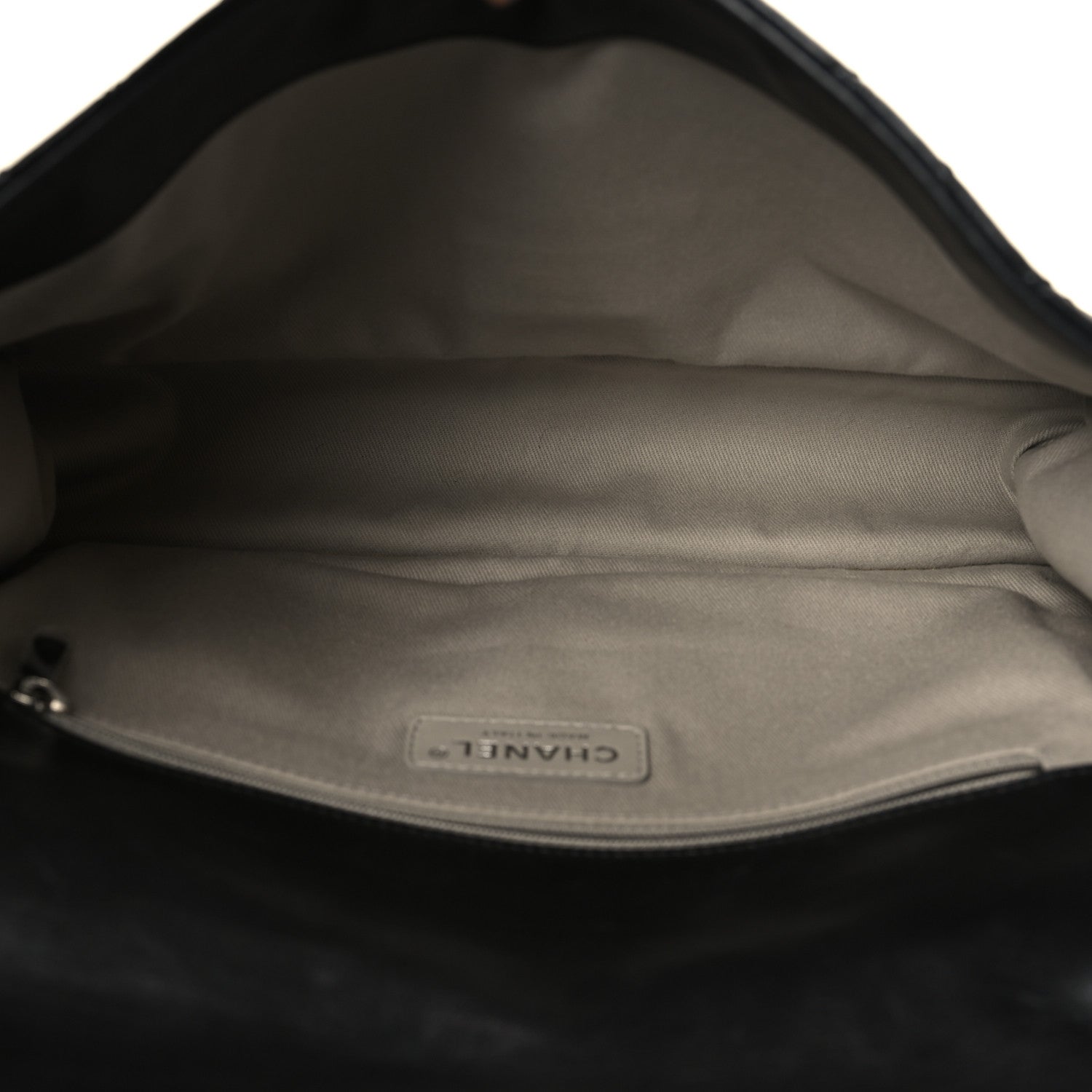 Chanel Calfskin CC Crave Reissue Crown Jumbo Flap Black 5 of 11