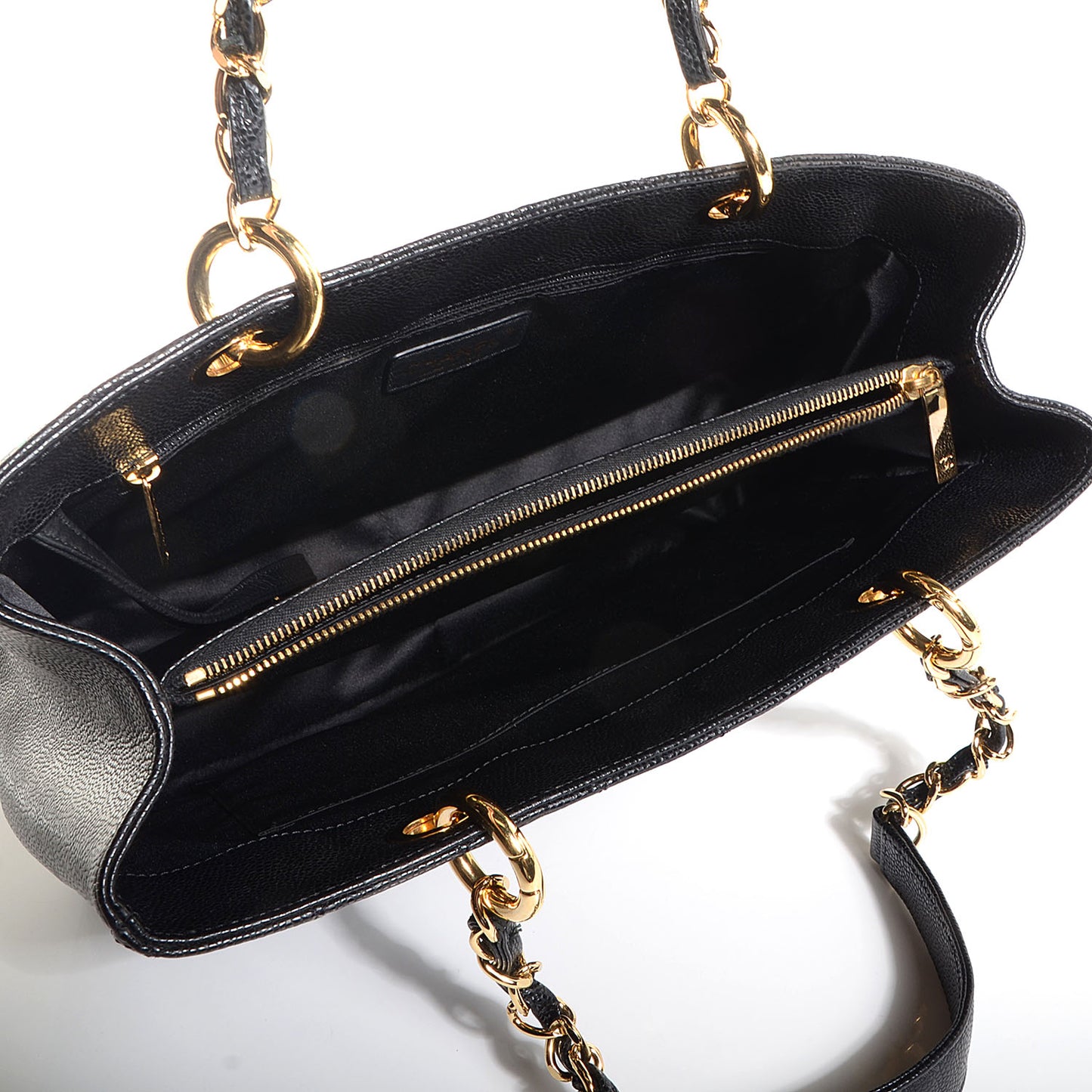Caviar Grand Shopping Tote GST Black