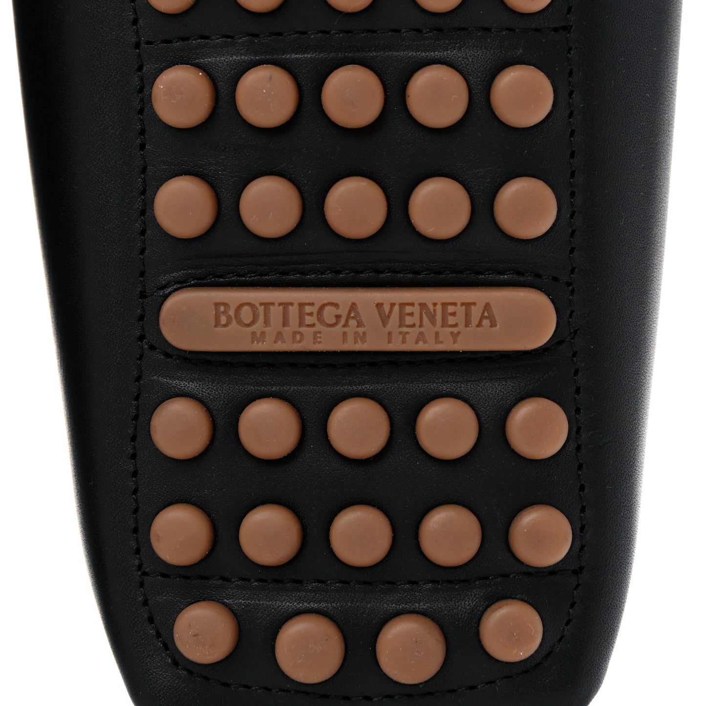 Nappa Intrecciato Driver Loafers 41 Black