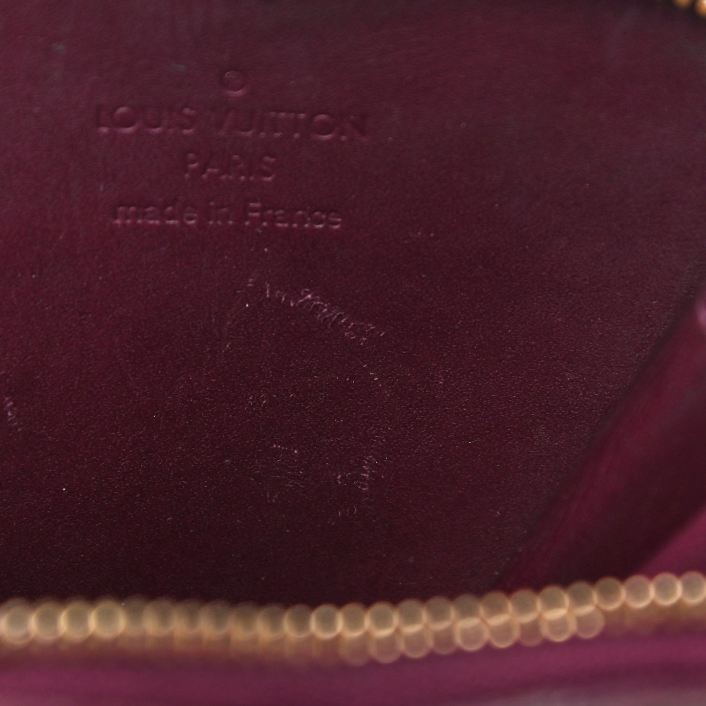 Vernis Heart Coin Purse Violet