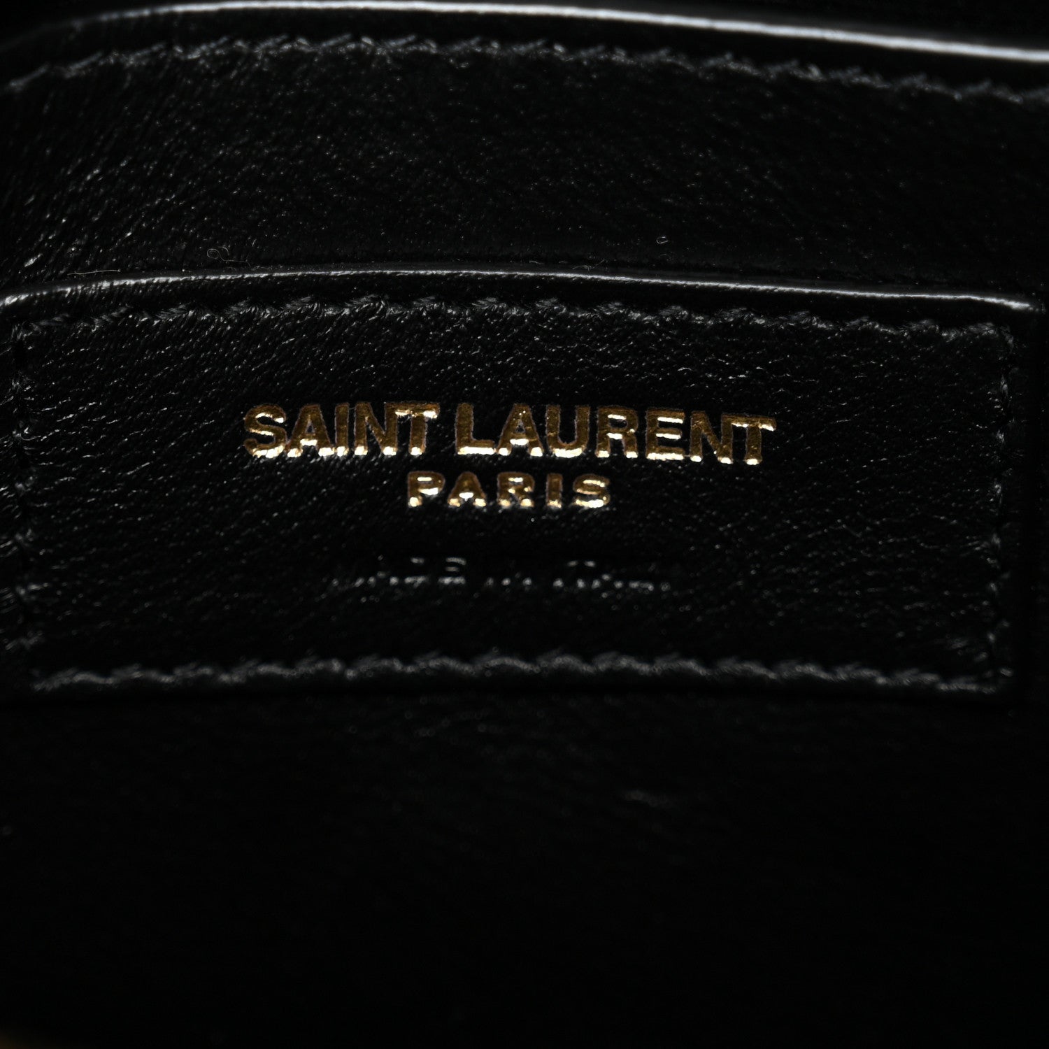 Saint Laurent Calfskin Y Quilted Monogram Small Loulou Chain Satchel Black 6 of 10