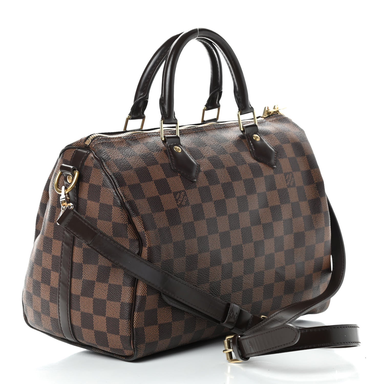 Louis Vuitton Damier Ebene Speedy Bandouliere 30 3 of 7
