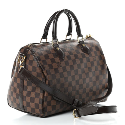 Louis Vuitton Damier Ebene Speedy Bandouliere 30 3 of 7