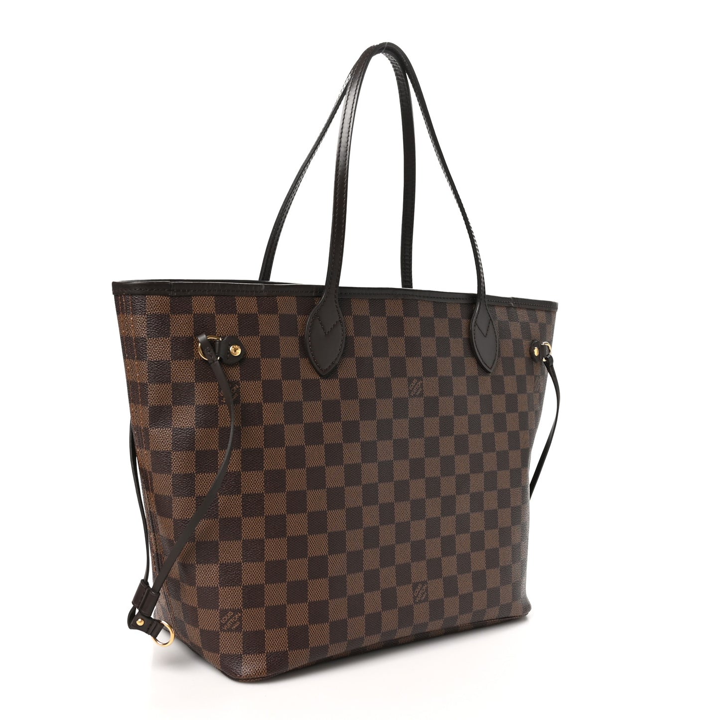 Damier Ebene Neo Neverfull MM Rose Ballerine