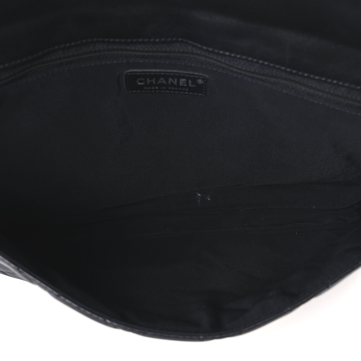 Chanel Lambskin Quilted Jumbo Roll 2.55 Reissue Clutch Black 5 of 10