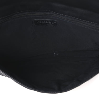 Chanel Lambskin Quilted Jumbo Roll 2.55 Reissue Clutch Black 5 of 10