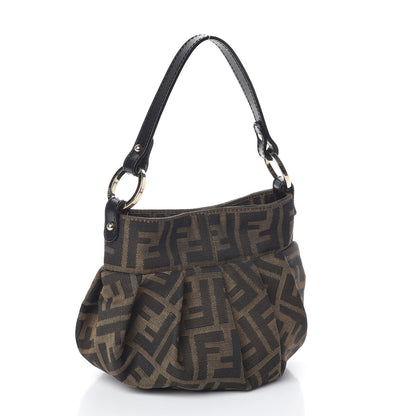 Fendi Zucca Mini Chef Hobo Tobacco 3 of 8