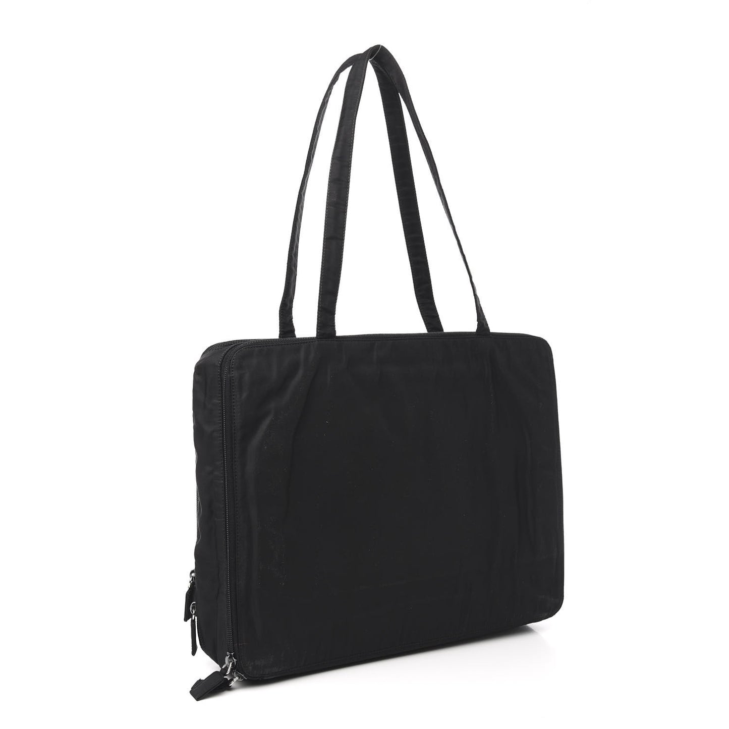Tessuto Nylon Briefcase Black