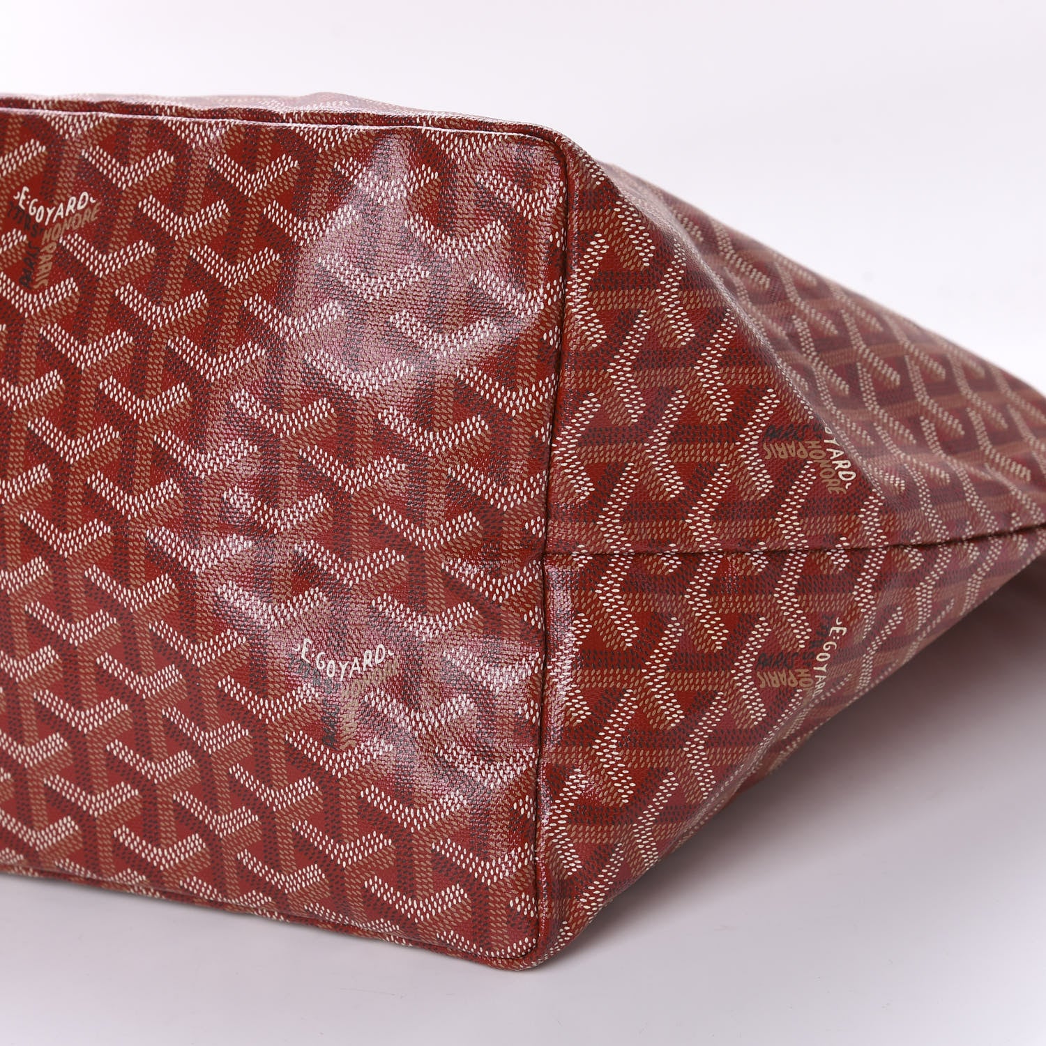 Goyard Goyardine Saint Louis GM Red 7 of 9