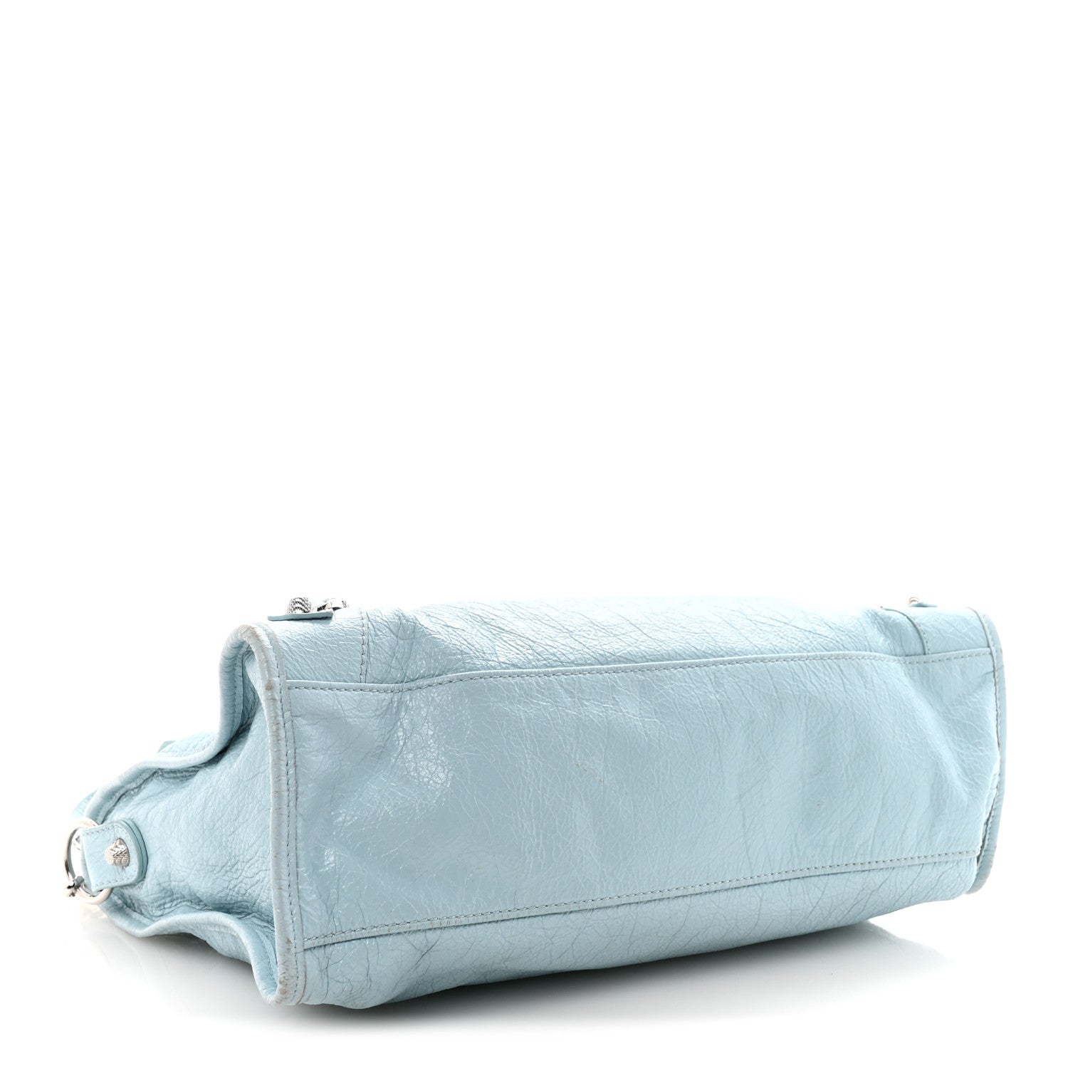 Balenciaga Agneau Giant 12 Silver Hardware City Bleu Dragee 5 of 11