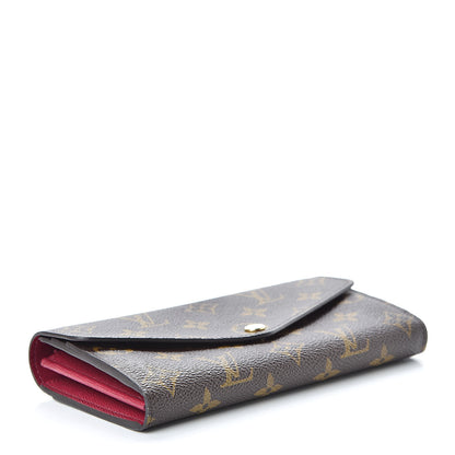 Louis Vuitton Monogram Sarah Wallet NM Fuchsia 4 of 9