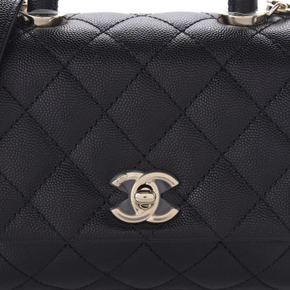 Chanel Caviar Quilted Extra Mini Coco Handle Flap Black 10 of 10