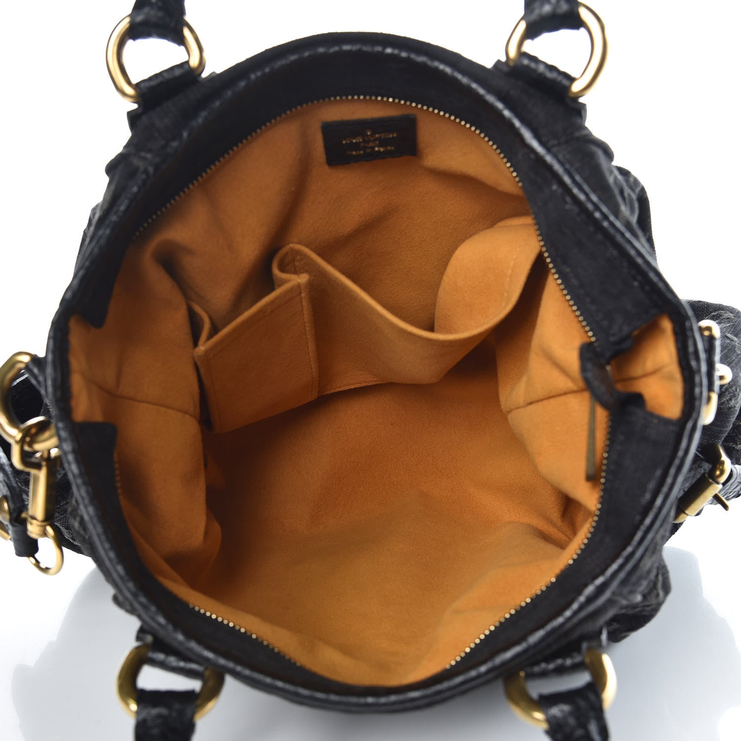 Louis Vuitton Denim Neo Cabby MM Black 6 of 11
